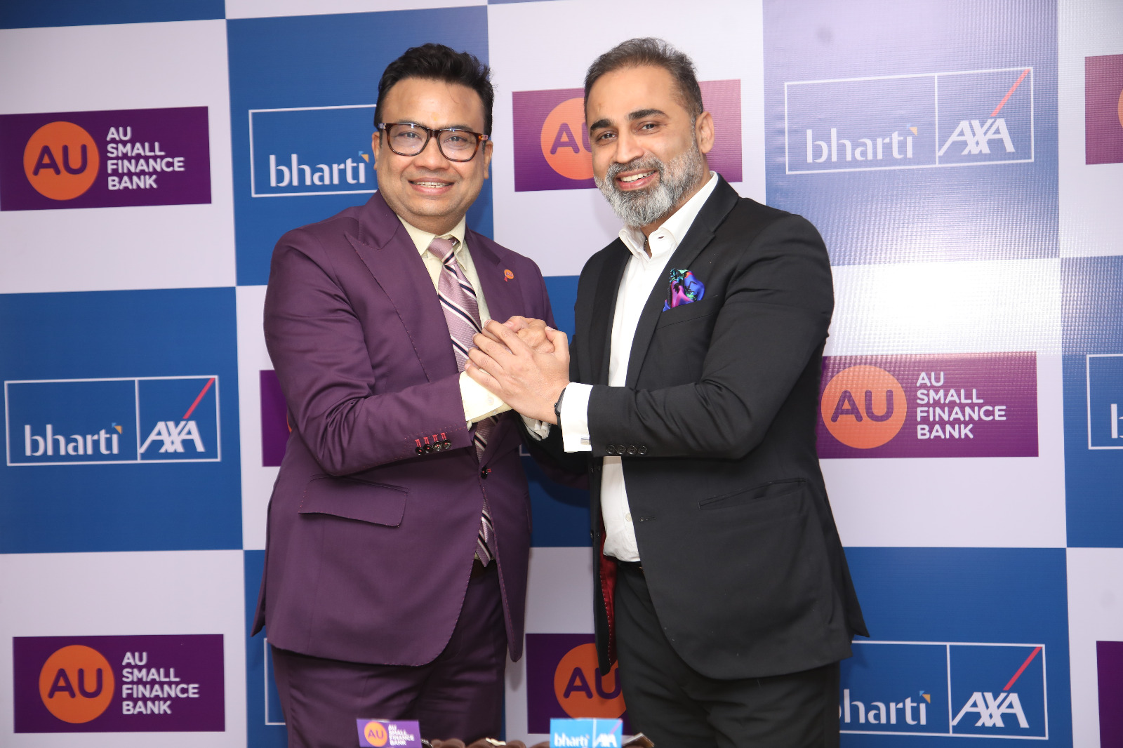 AU Small Finance Bank enters into a strategic bancassurance partnership with Bharti AXA Life Insurance