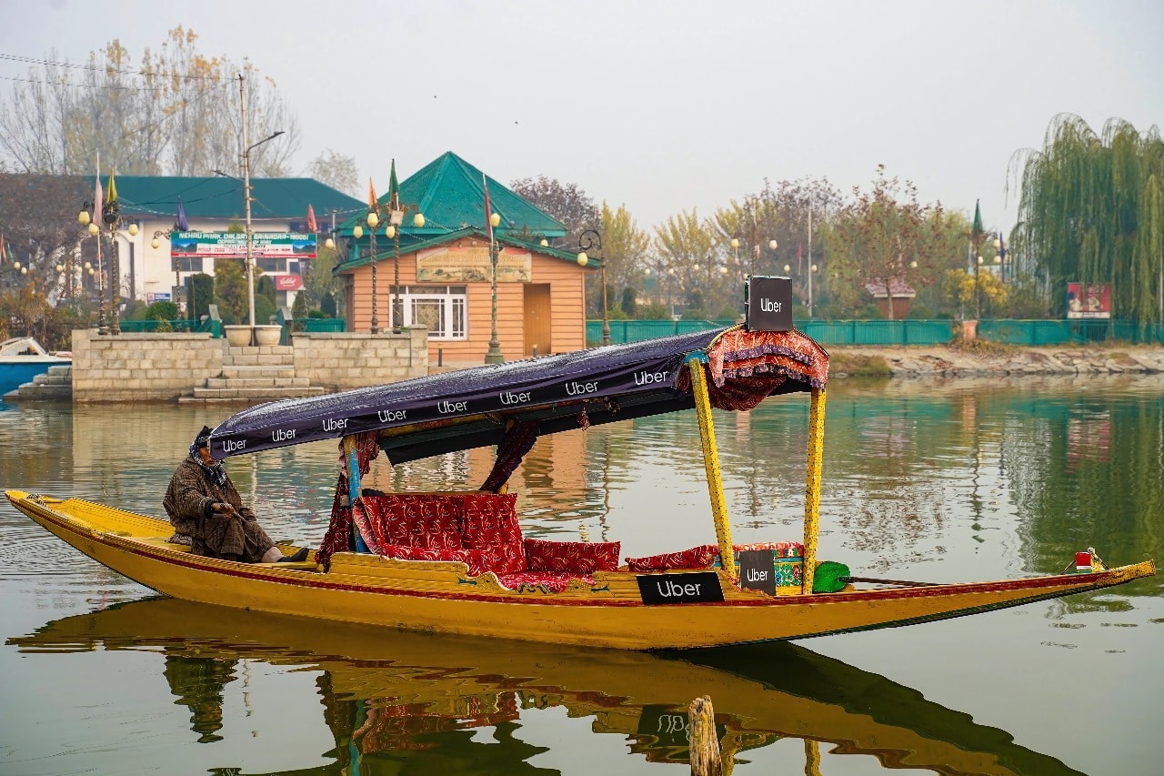 Uber launched Uber Shikara, a unique offering enabling tourists to pre-book their Shikara rides on Dal Lake through the Uber app. This initiative, aimed at enhancing the tourist experience in Srinagar during the busy holiday season, blends tradition with technology.