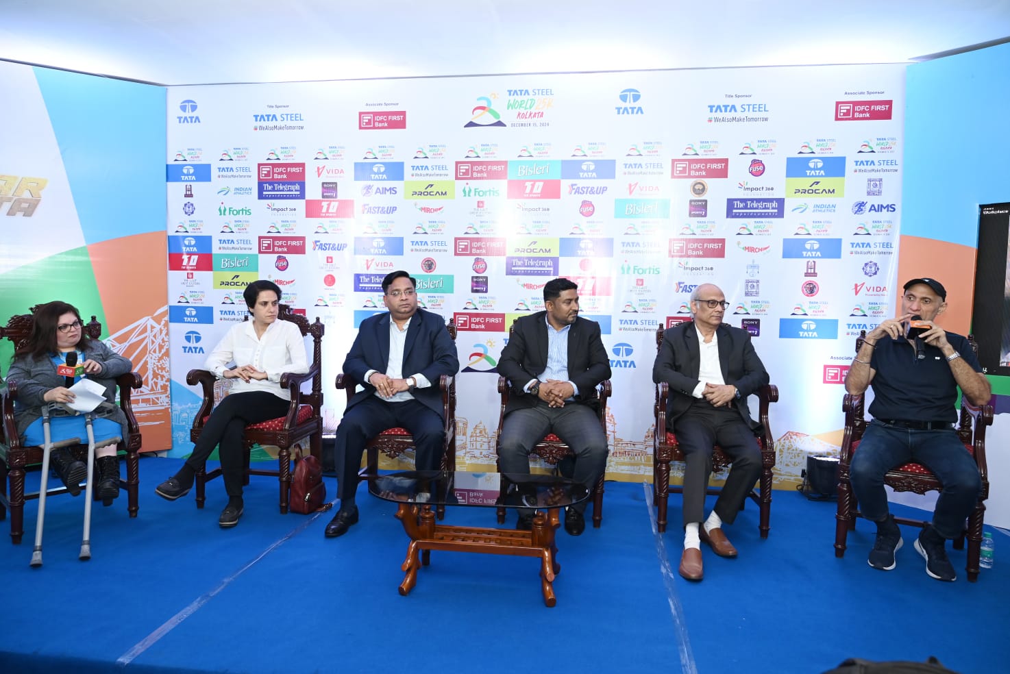 INR. 24.90 Lac raised at the Tata Steel World 25K Kolkata by 30 NGOs