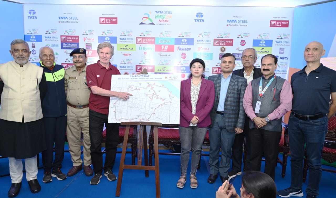 Over 20,500 runners raring to go as Tata Steel World 25K Kolkata 2024 announces detailed arrangements for race day