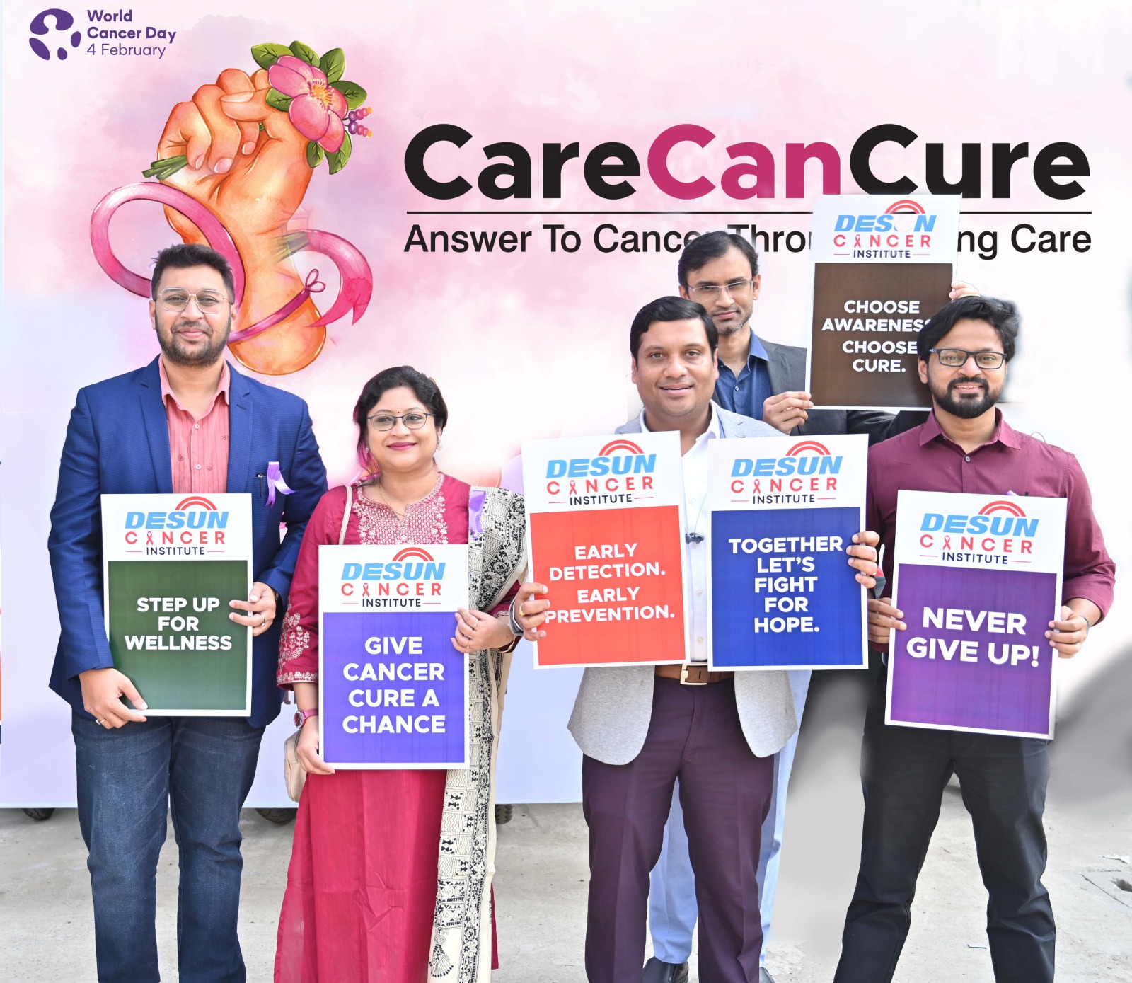 Desun Hospital Observes World Cancer Day 2025 with Music Therapy and Awareness Initiatives…